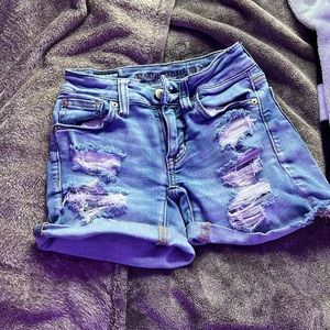 American Eagle jean shorts